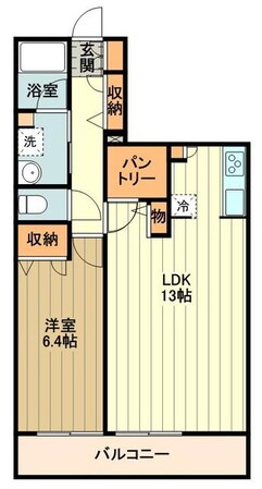 ヴェラビスタの物件間取画像